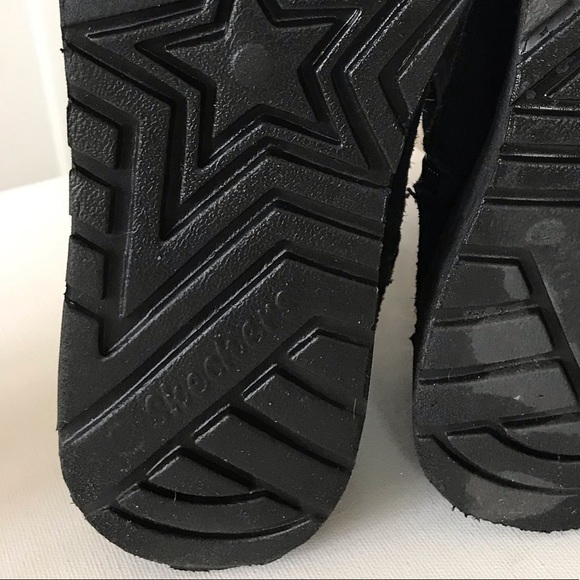 Skechers Women's Black Leather Suede Mid Calf Boot - Picture 10 of 11